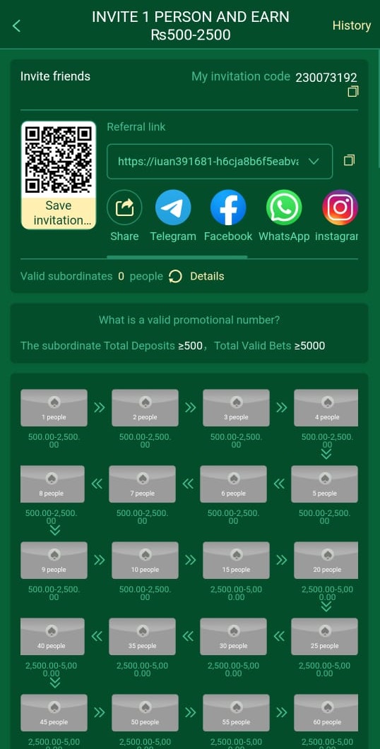 777CB Invite Friend Refer and Earn